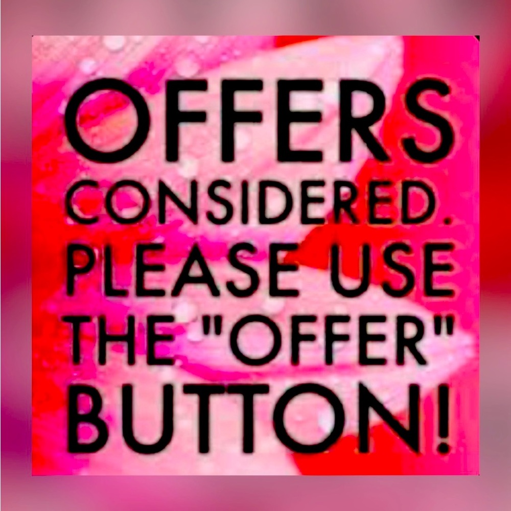 💕All Offers Considered 💕Please use the Offer Button💕